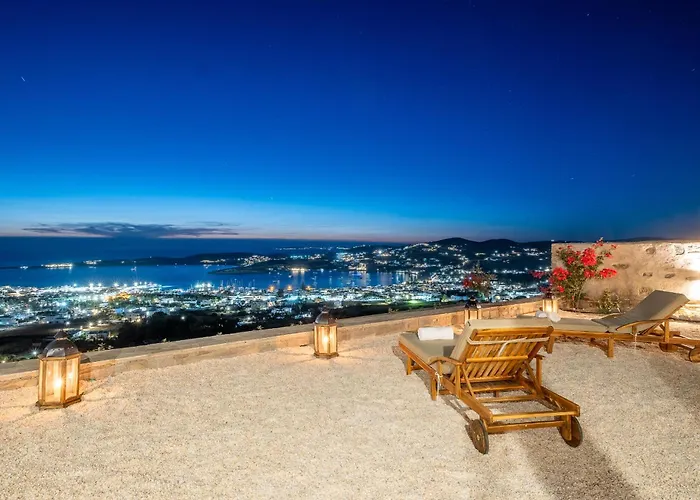 Andreas Sunset House Daire Páros