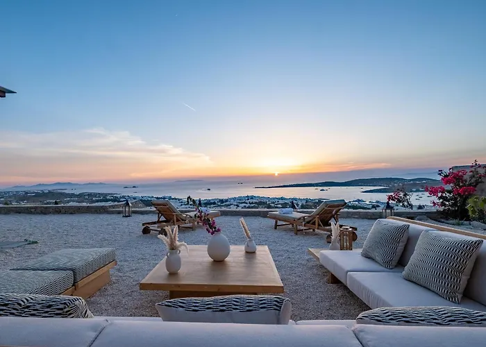 Andreas Sunset House Daire Páros