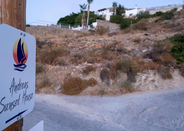 Andreas Sunset House Daire Páros