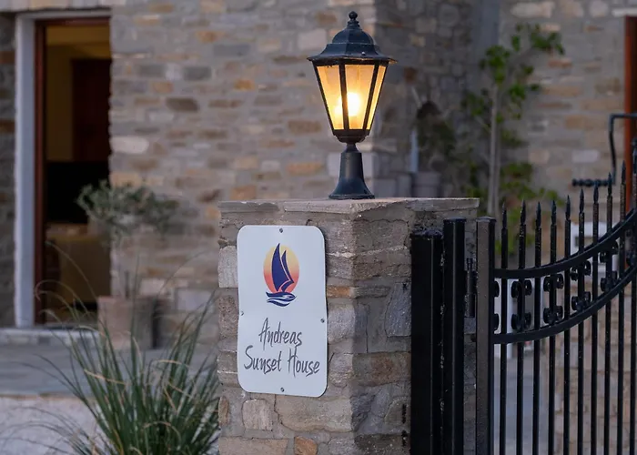 Andreas Sunset House Apartamento Páros